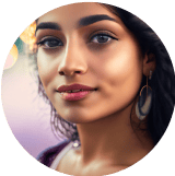 Eye shadow, Forehead, Nose, Cheek, Lip, Eyebrow, Eyelash, Jaw, Neck, Smile