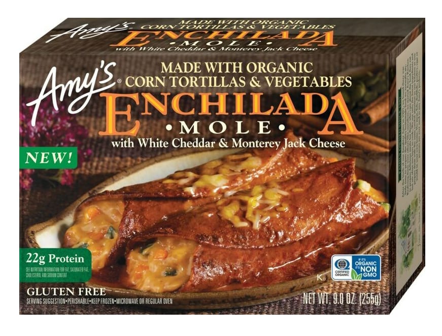 Amy S Kitchen Mole Enchiladas