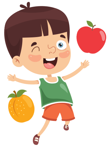 People in nature, Human body, Smile, Food, Cartoon, Plant, Product, Fruit, Sharing, Happy