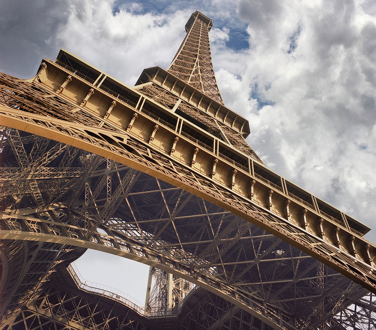 Eiffel Tower Survives Weather