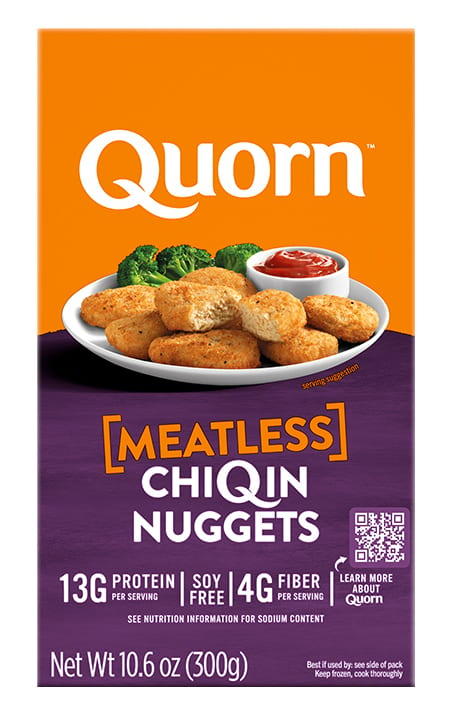 Quorn offered a meatless option
