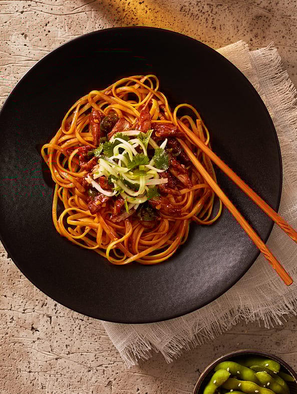 Crispy-Duck-Linguine-Barilla