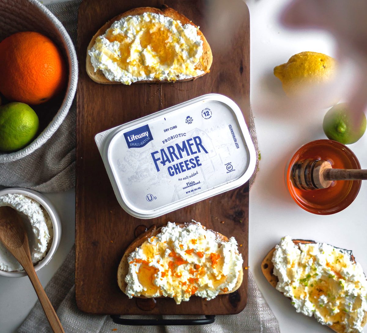Probiotic Cheese Toast Lifeway Foods Inc