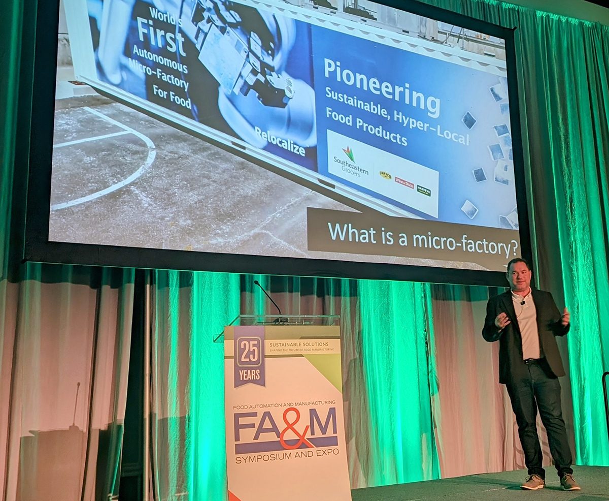 Wayne McIntyre speaking at FA&#x26;M