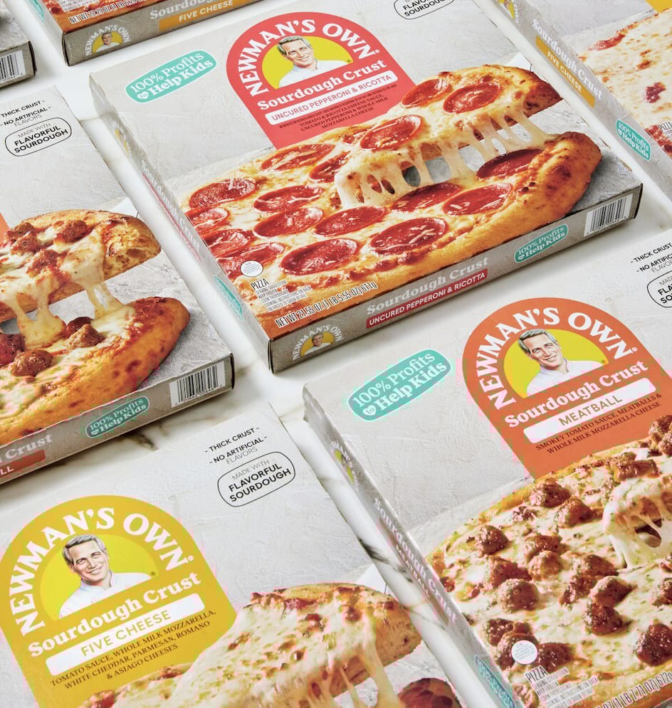 Newmans Own Sourdough Crust Pizzas