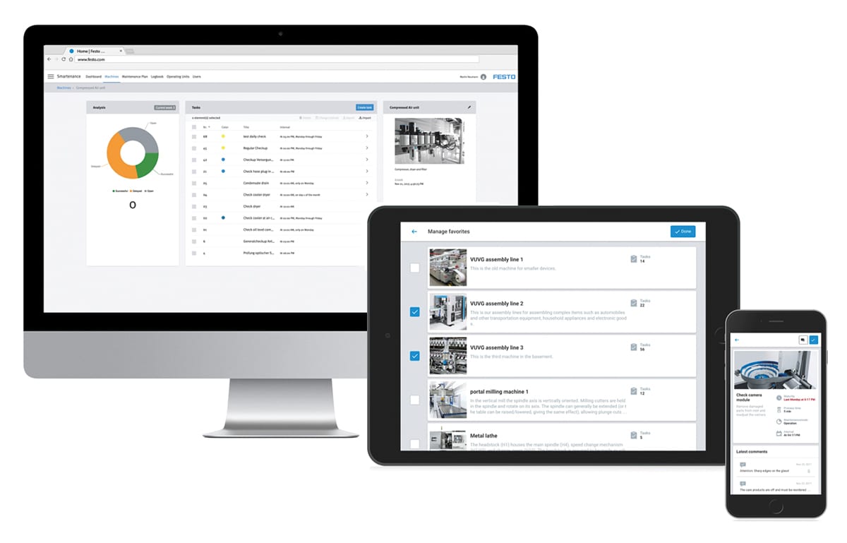 Festo&#x2019;s Smartenance helps with assets