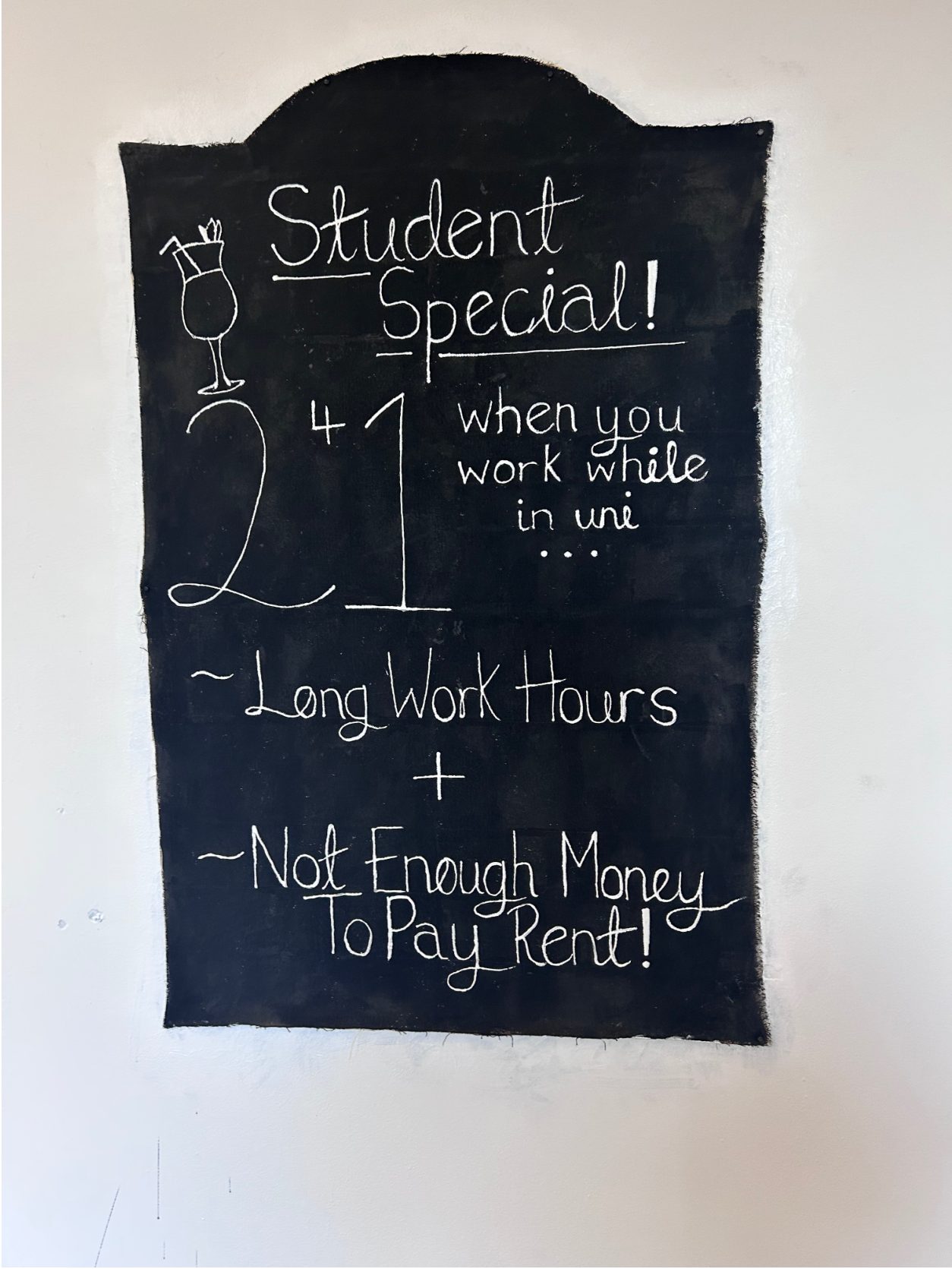 Handwriting, Rectangle, Poster, Blackboard, Font, Chalk