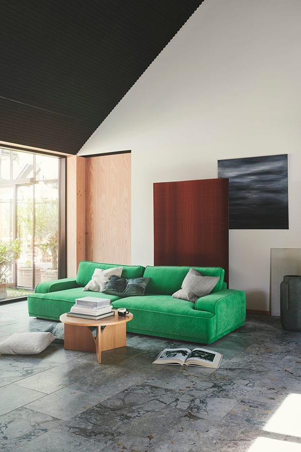 Interior design, Living room, Couch, Furniture, Building, Comfort, Wood, Rectangle, Flooring, Floor
