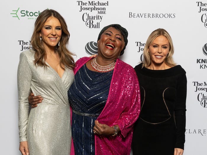 Facial expression, Formal wear, Smile, Happiness, Event, Fashion, Beauty, Jewellery, Tooth, Dress