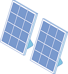 Solar power, Human body, Material property, Rectangle, Azure, Purple, Violet, Font