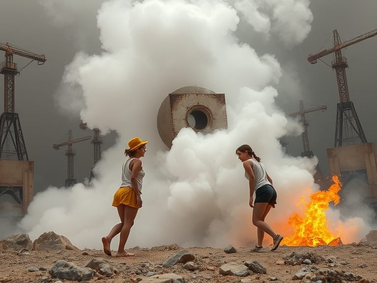 Smoke, Cloud, Pollution, Dust