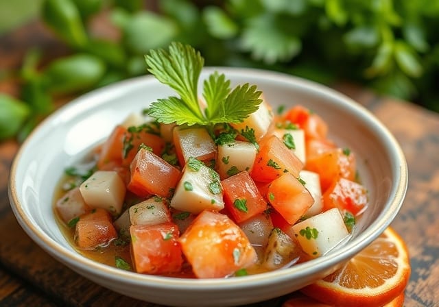 Food, Ingredient, Produce, Fruit, Vegetable, Tableware, Salad, Recipe, Garnish