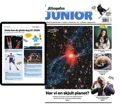 A tablet showing sports events and a newspaper with a galaxy image, portraits, and headlines.