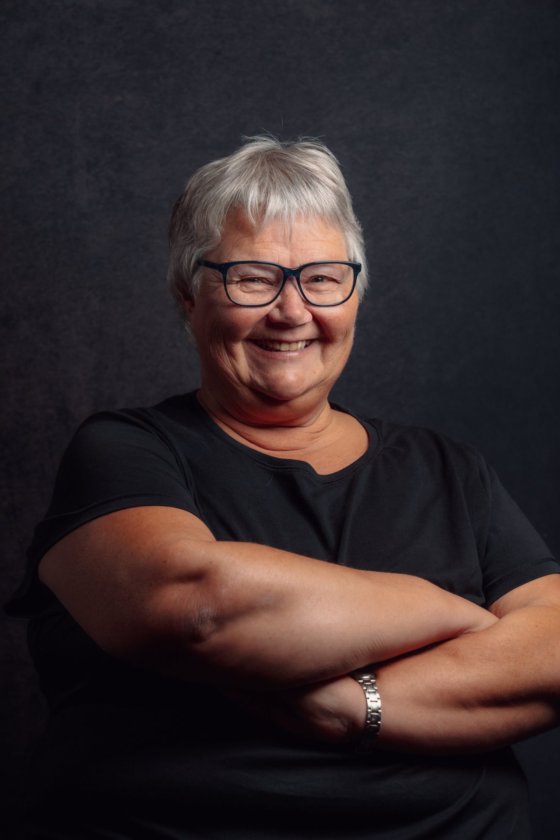 Gerd Barkhald, portrettbilde av kvinnelig ansatt i TA Kreativ - et mediebyrå i Trøndelag og en del av Trønder-Avisa