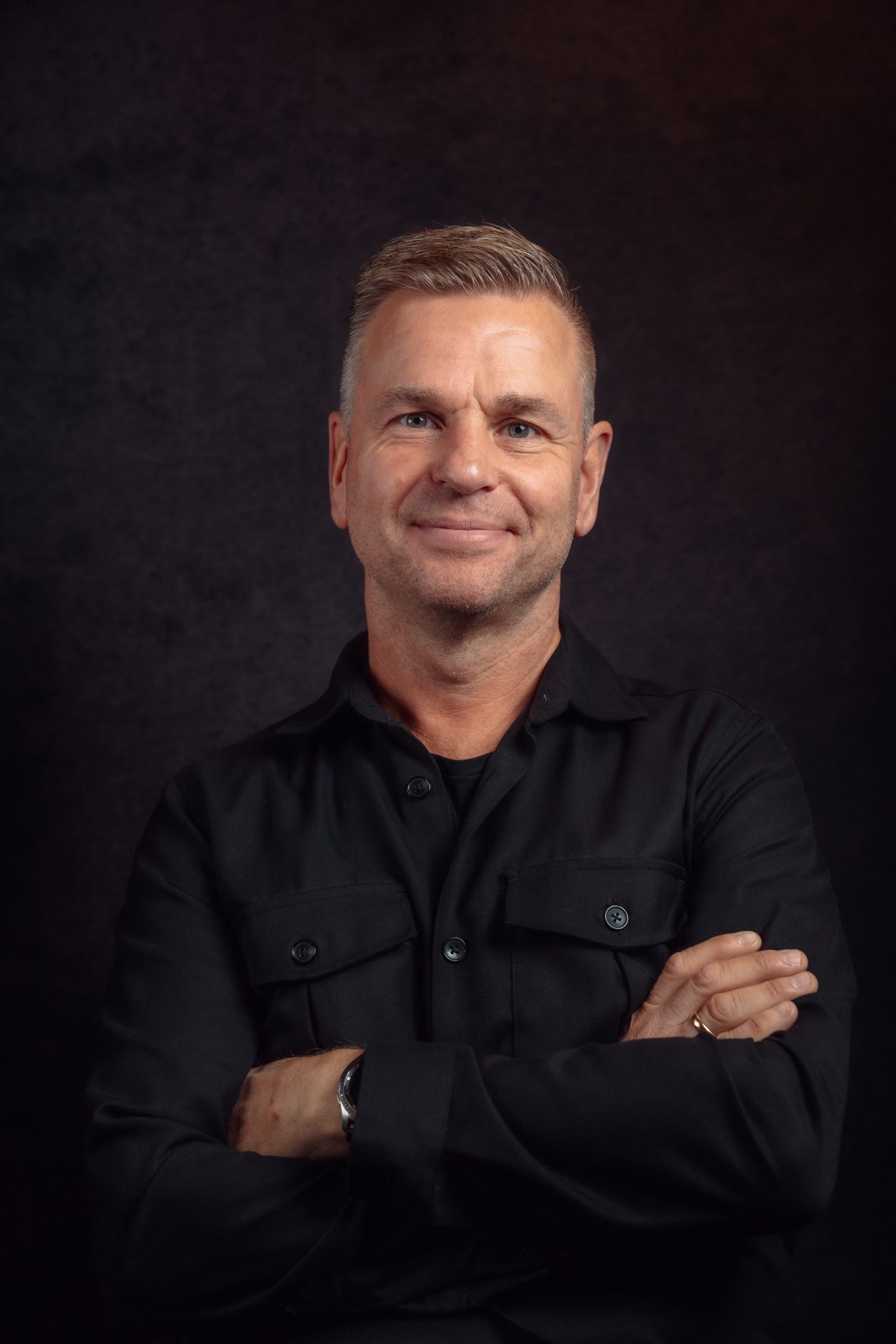 Daniel Aalberg, portrettbilde, ansatt i medibyrået TA Kreativ i Trøndelag og Trønder-Avisa