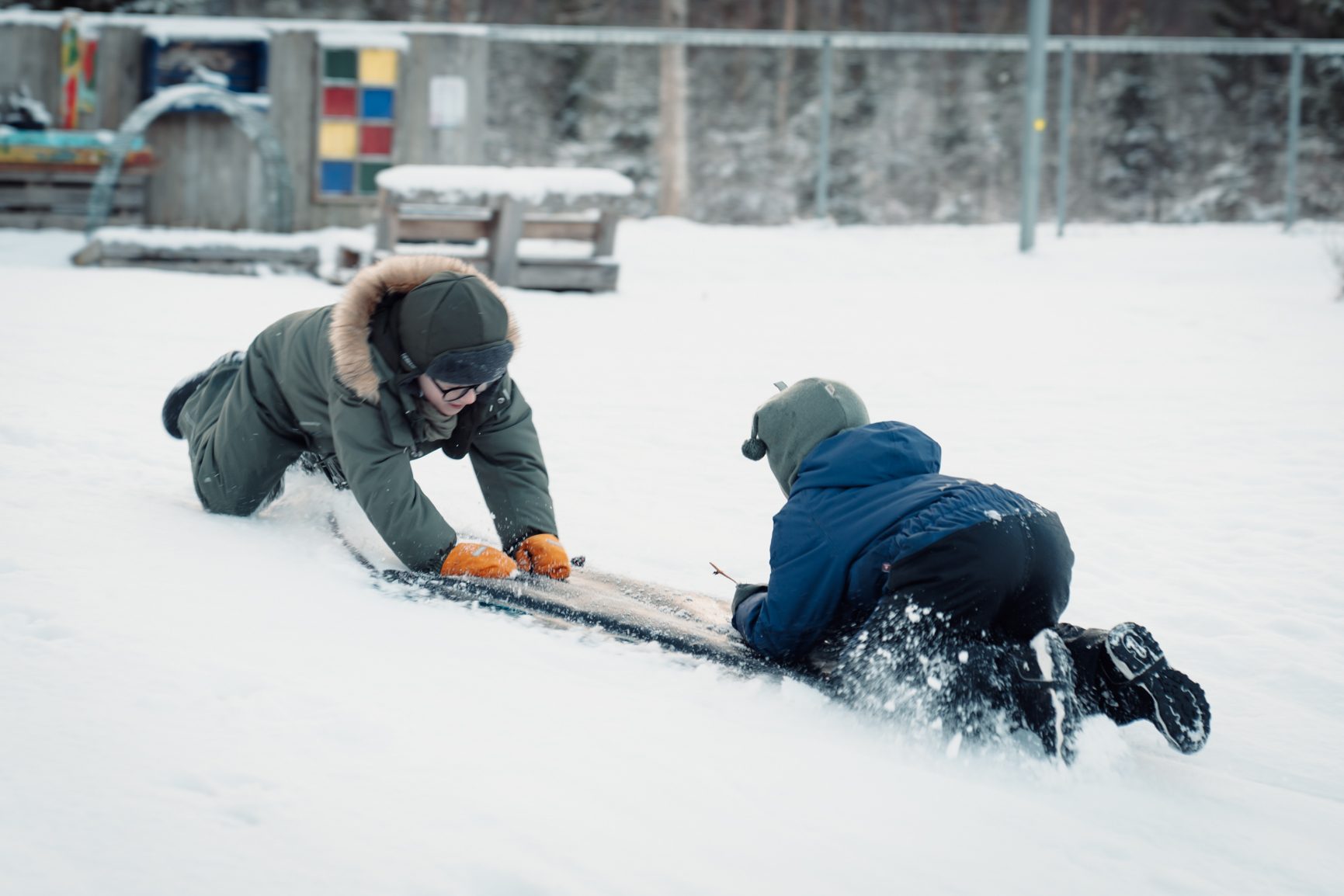 Playing in the snow, Winter, Jacket, Freezing, Recreation