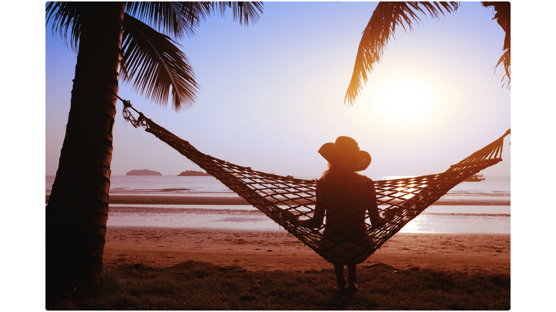 People in nature, Hammock, Beauty, Summer, Beach, Leisure, Morning, Sunlight, Sea, Vacation