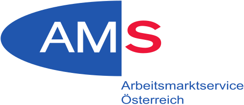 Arbeitsmarktservice Österreich (AMS) logo.