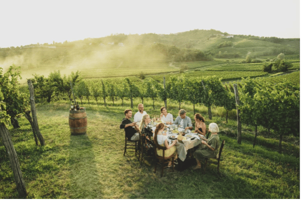 People in nature, Plant community, Natural environment, Land lot, Sky, Tree, Grass, Grassland