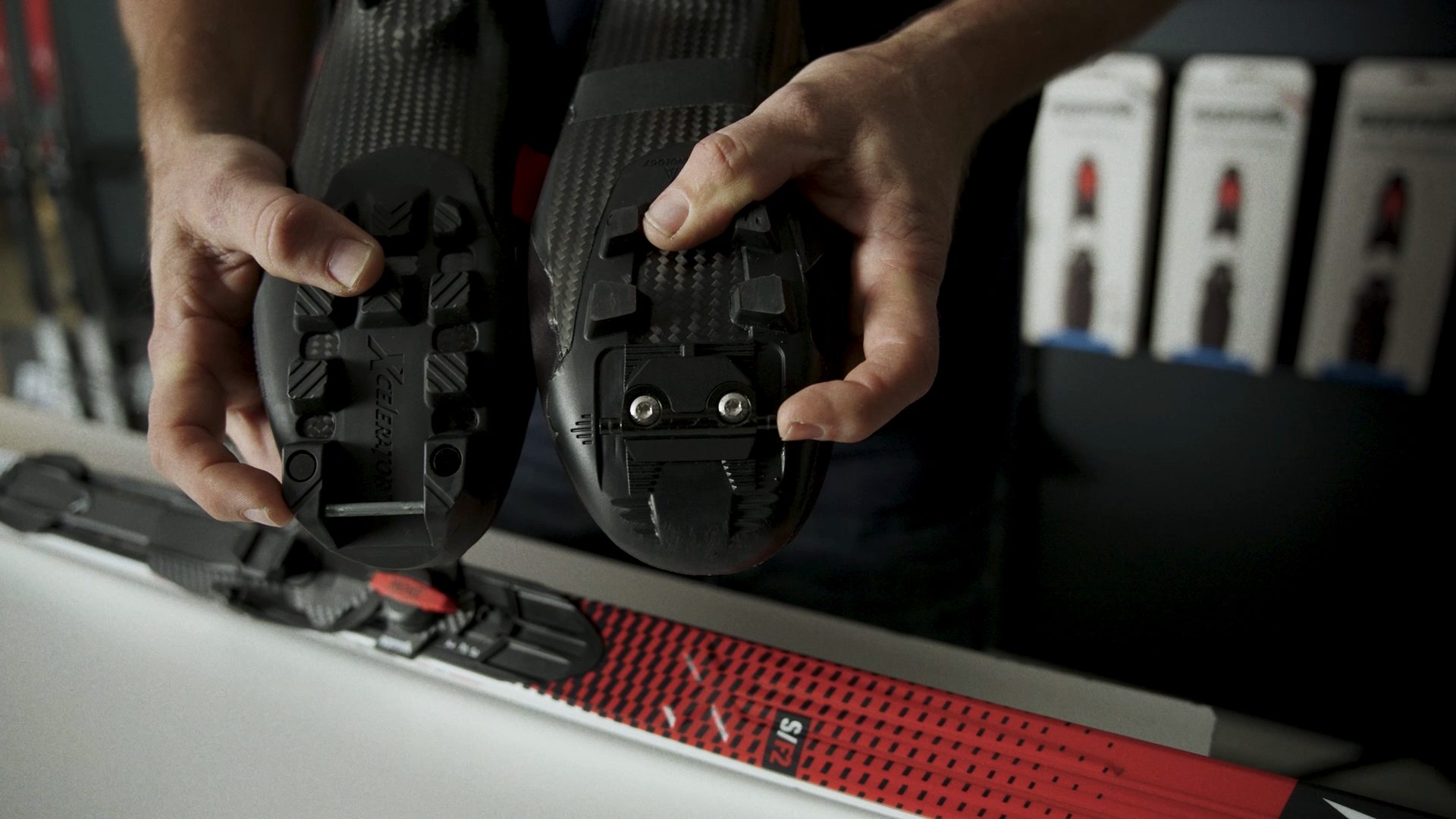 TISA スキー板 sport step Rottefella ビンディング付き