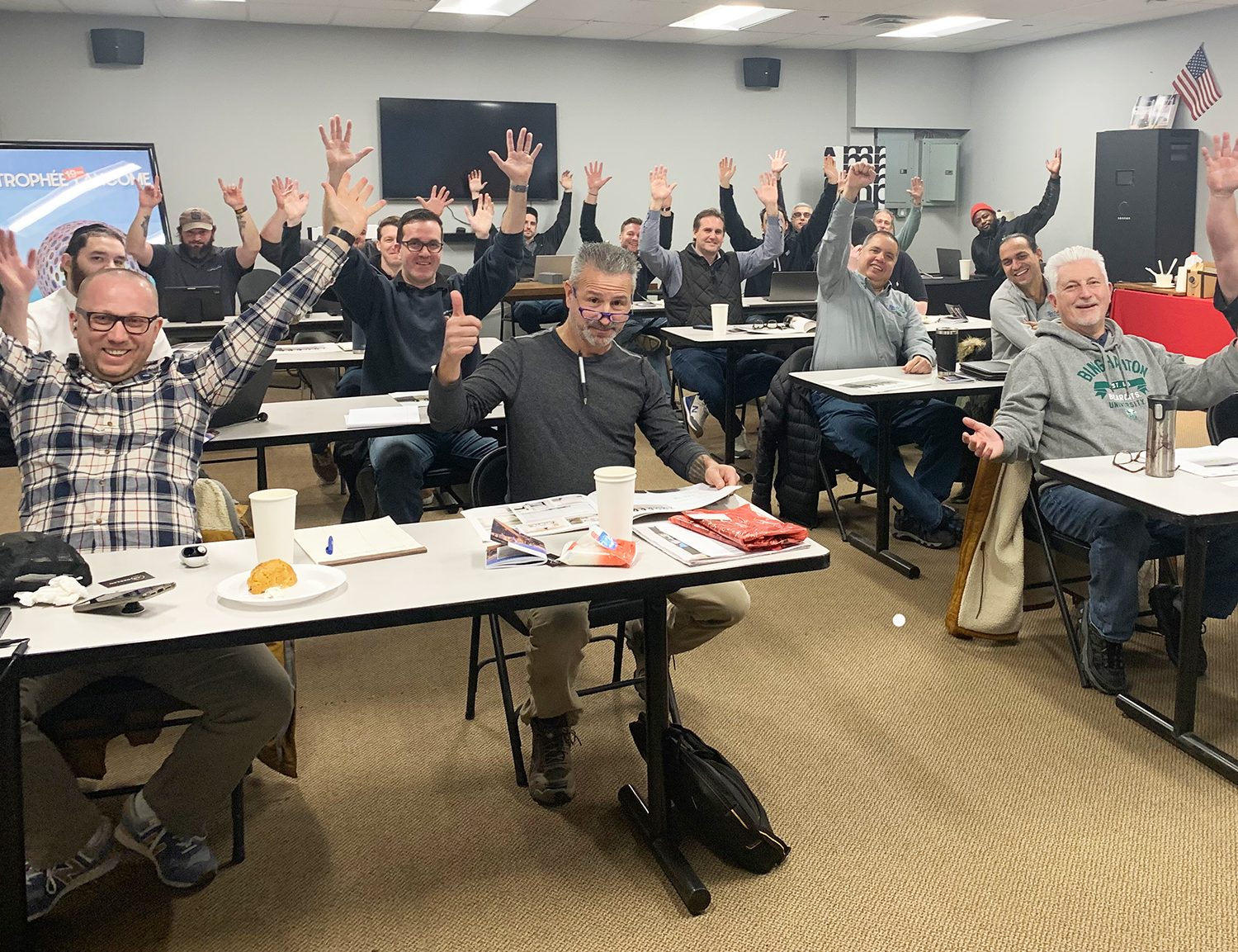 Colorbeam And Power Shades Training Plainview Attendees