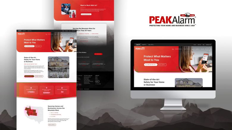 PEAK Alarm New Website