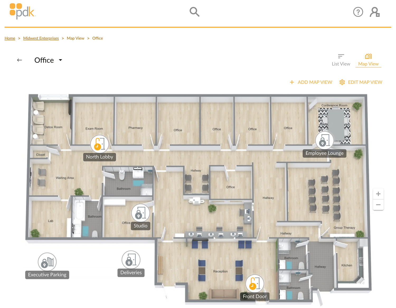 PD Kio 2 Map View