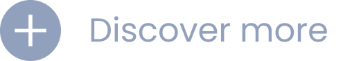 A grey circle with a white plus sign and the text "Discover more".