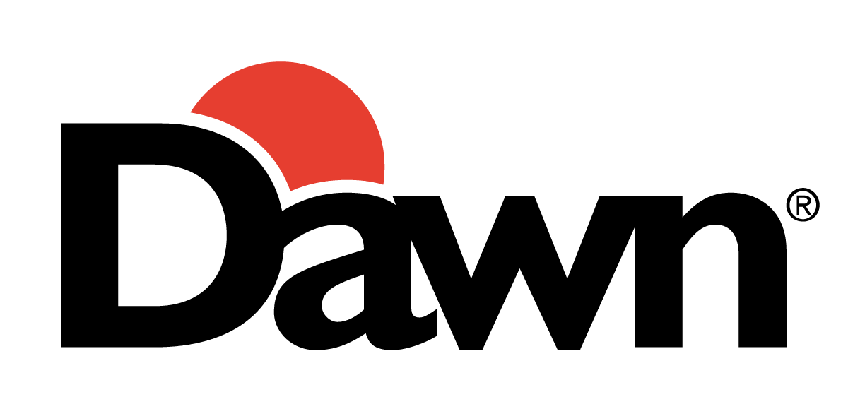 Logo, Black text, Red circle