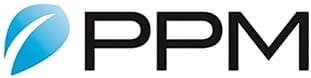 Logo, Black font, Blue icon