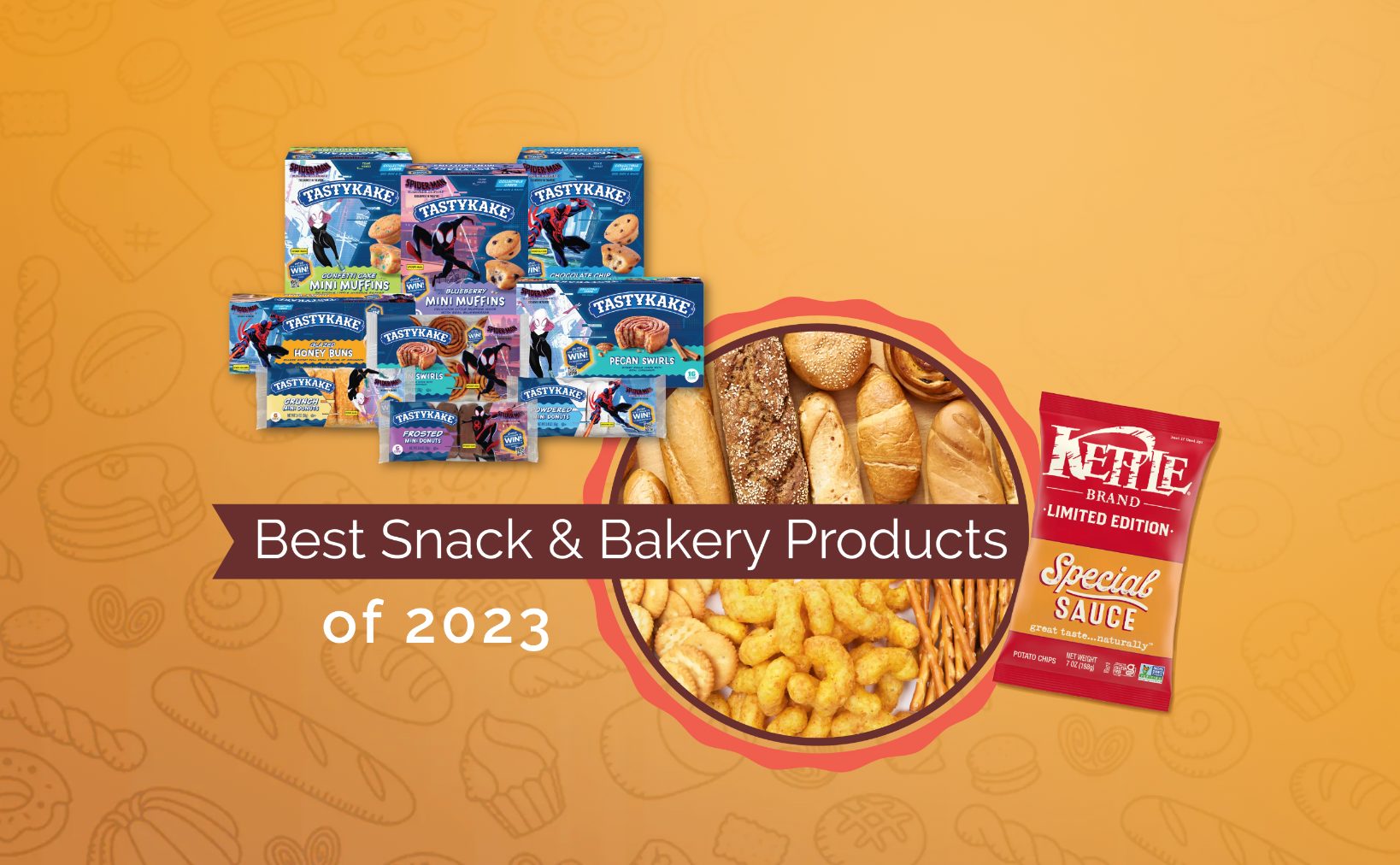 Food, Ingredient, Snack packages, Logo, Badge, Ribbon