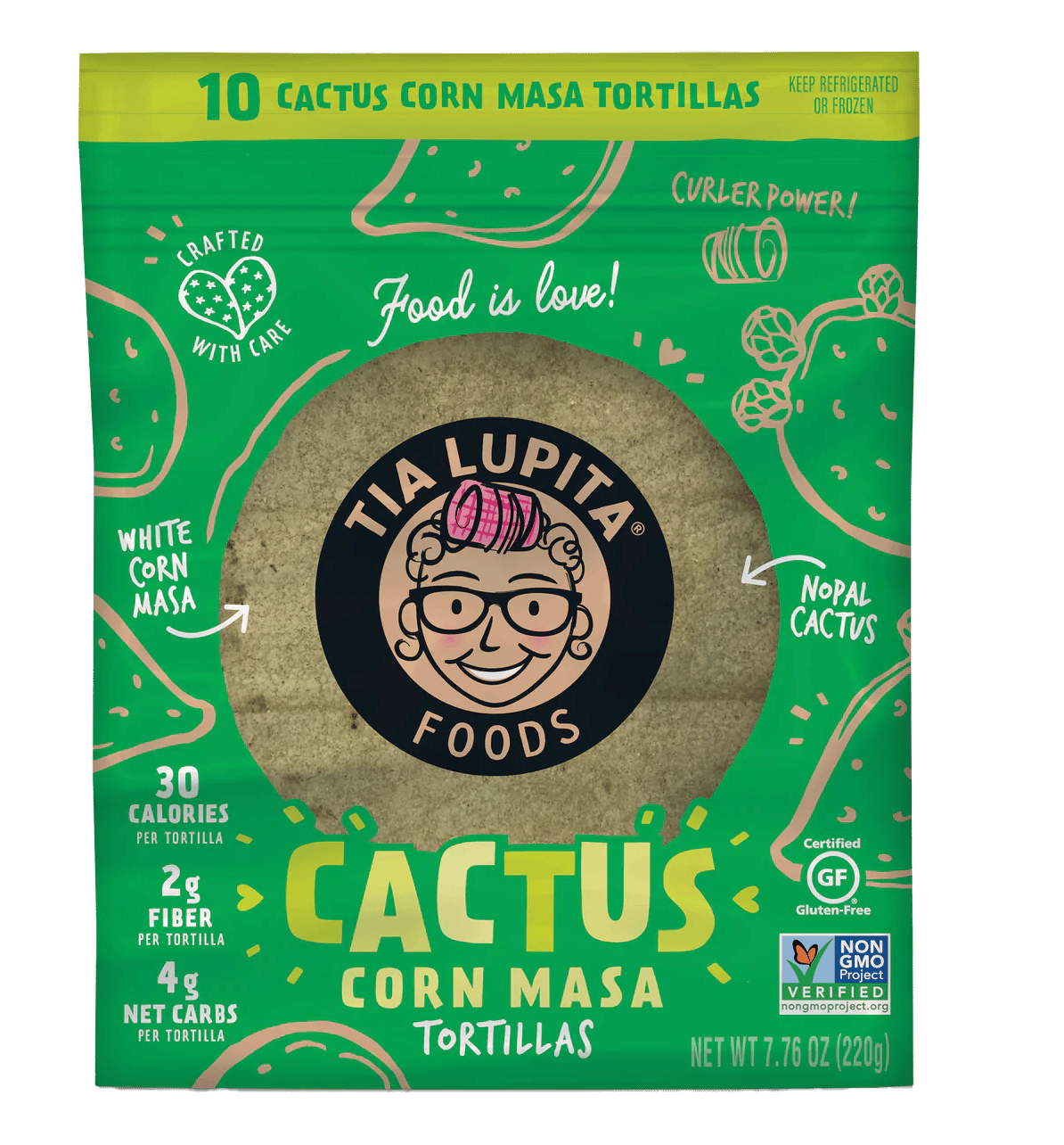 Font, Packaging, Tortilla, Green, Yellow, Logo, Cactus