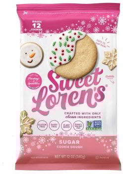 Baked goods, Food, Pink, Cuisine, Cookie dough, Bag, Icing, Sprinkles