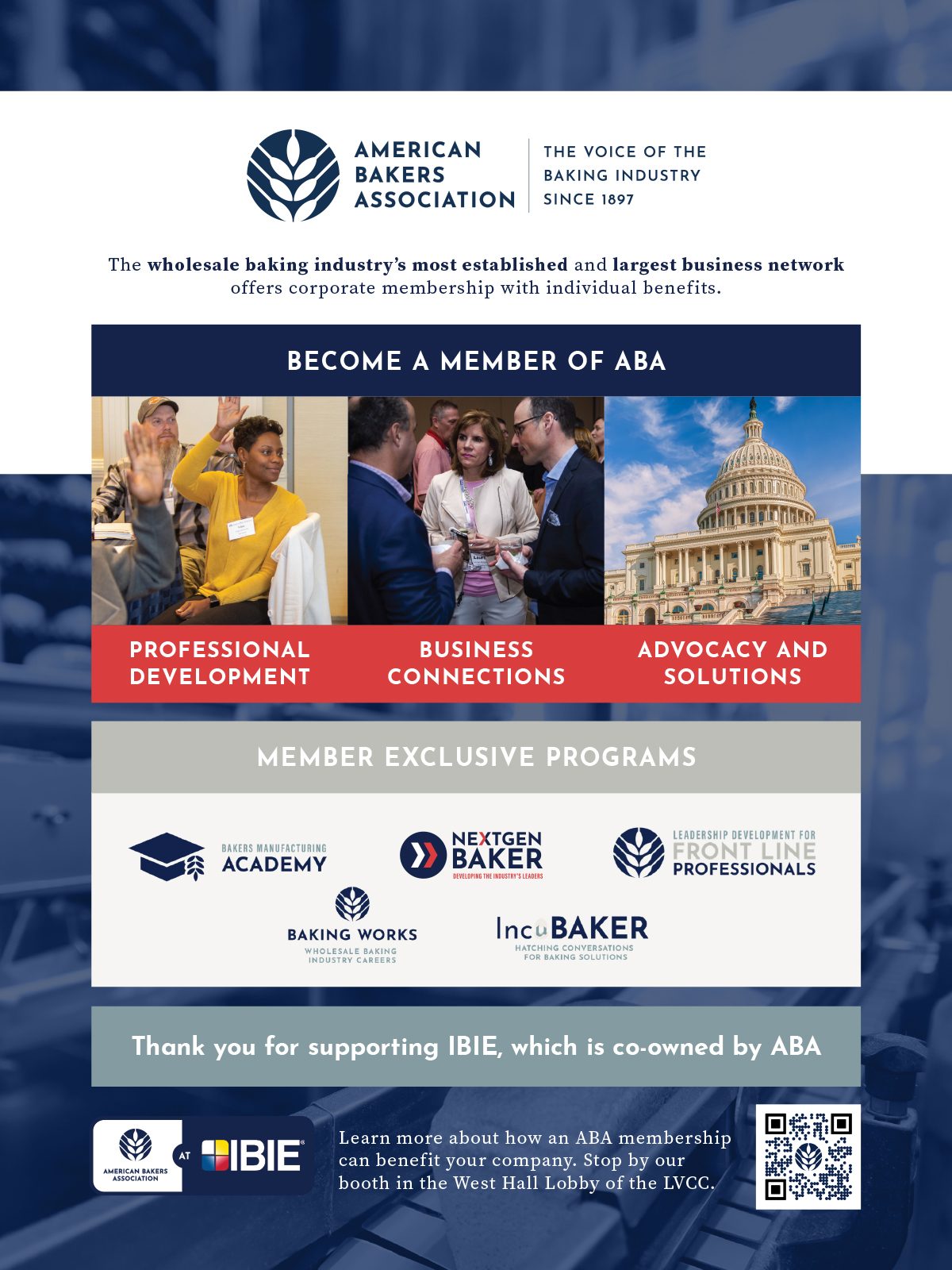 Full page ad, Capitol Building, People talking, Logos, Text, Business