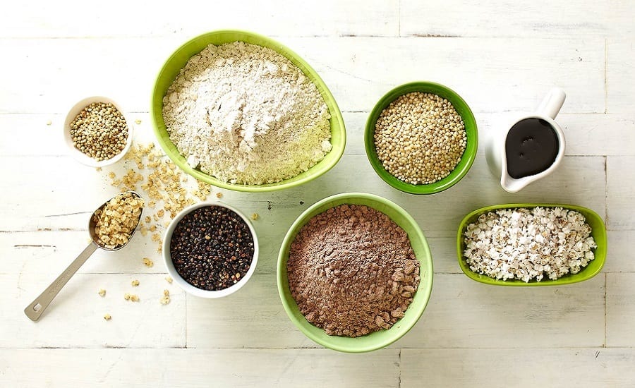 Ingredient, Cuisine, Dishes, Green bowls, Powders