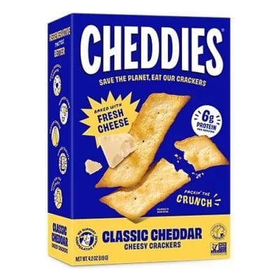 Food, Ingredient, Crackers, Box, Blue, Yellow