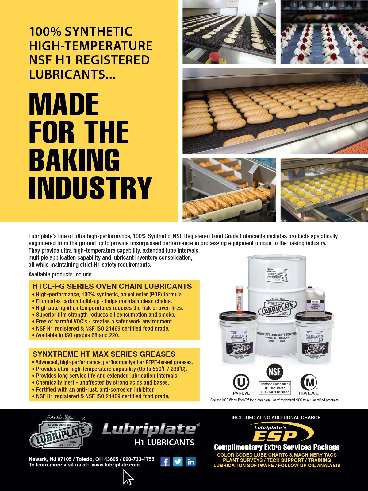 Font, Yellow, Photos of baked goods, Lubricant line of products