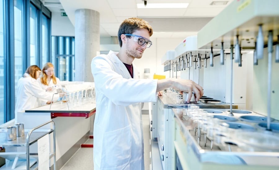 Science, Lab coat, Chemical engineer, Glasses, Researcher, Workwear, Scientist, Research, Laboratory, Sleeve