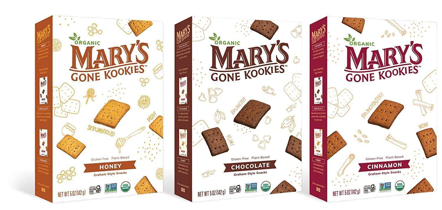 Product line, Boxes, Crackers, Crunchy snacks, Font, Logo, Text, Warm colors