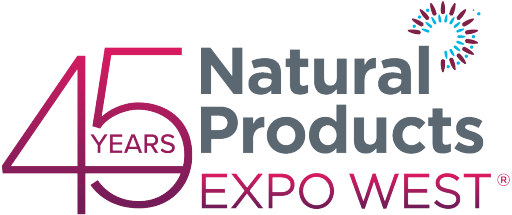 Natural Products Expo West 45th Anniversary logo.