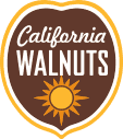California Walnuts logo with a sun.