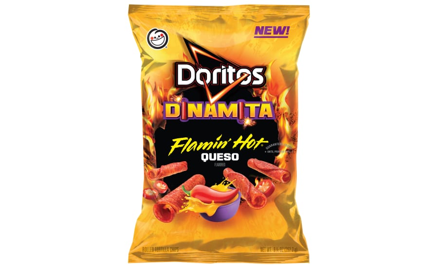 Convenience food, Bag. Chips, Crunchy snacks, Chili pepper, Flames