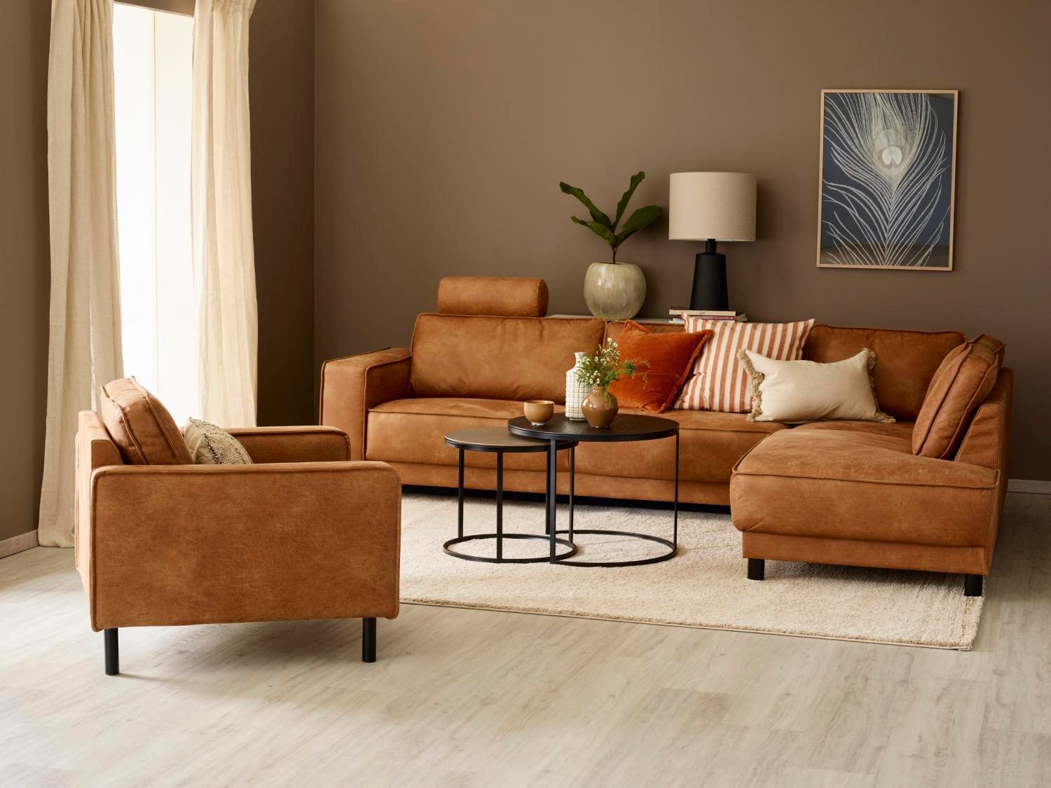 Interior design, Living room, Brown, Furniture, Table, Property, Couch, Comfort, Wood, Houseplant