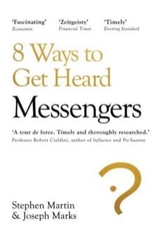 Bokomslag av boken 8 ways to get heard, messegers