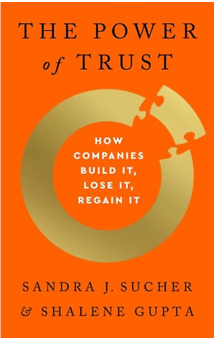 Bokomslag av boken, The power of trust