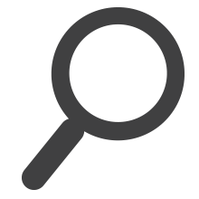 Magnifying glass icon.