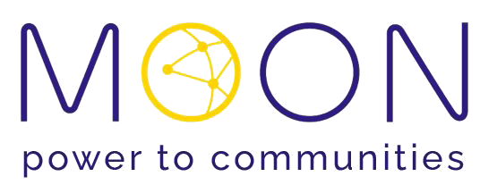 Logo for MOON: power to communities