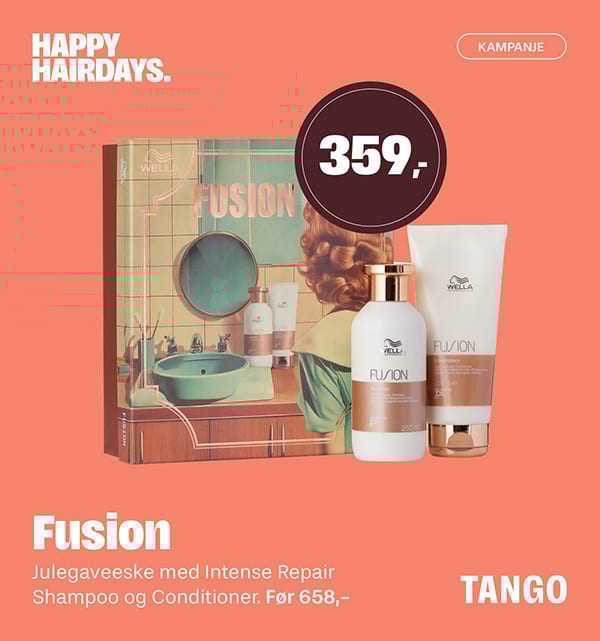 Wella Fusion Christmas gift set with shampoo and conditioner, priced at 359.