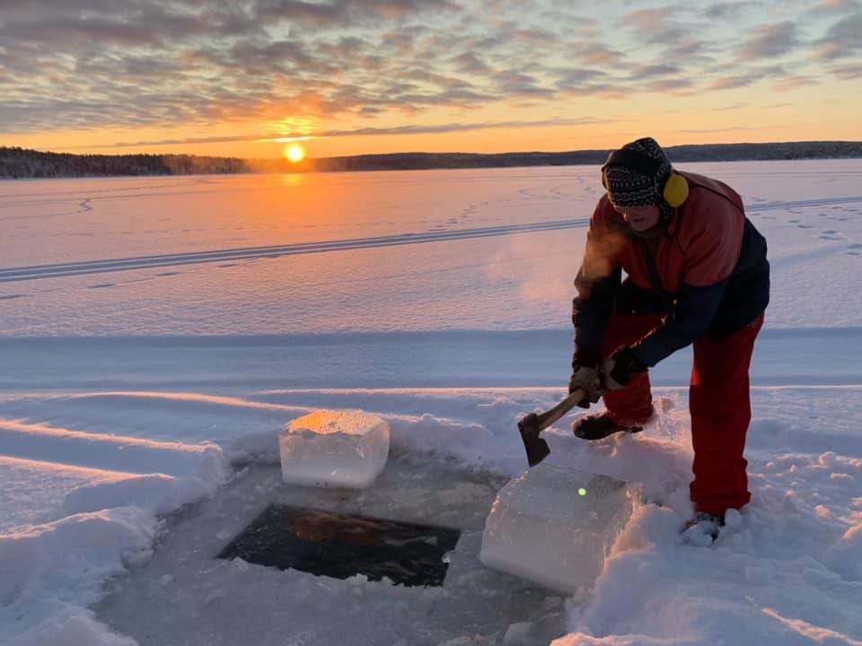 Ice cap, Sky, Snow, Cloud, Landscape