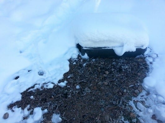 snow, damage, snowmelt box